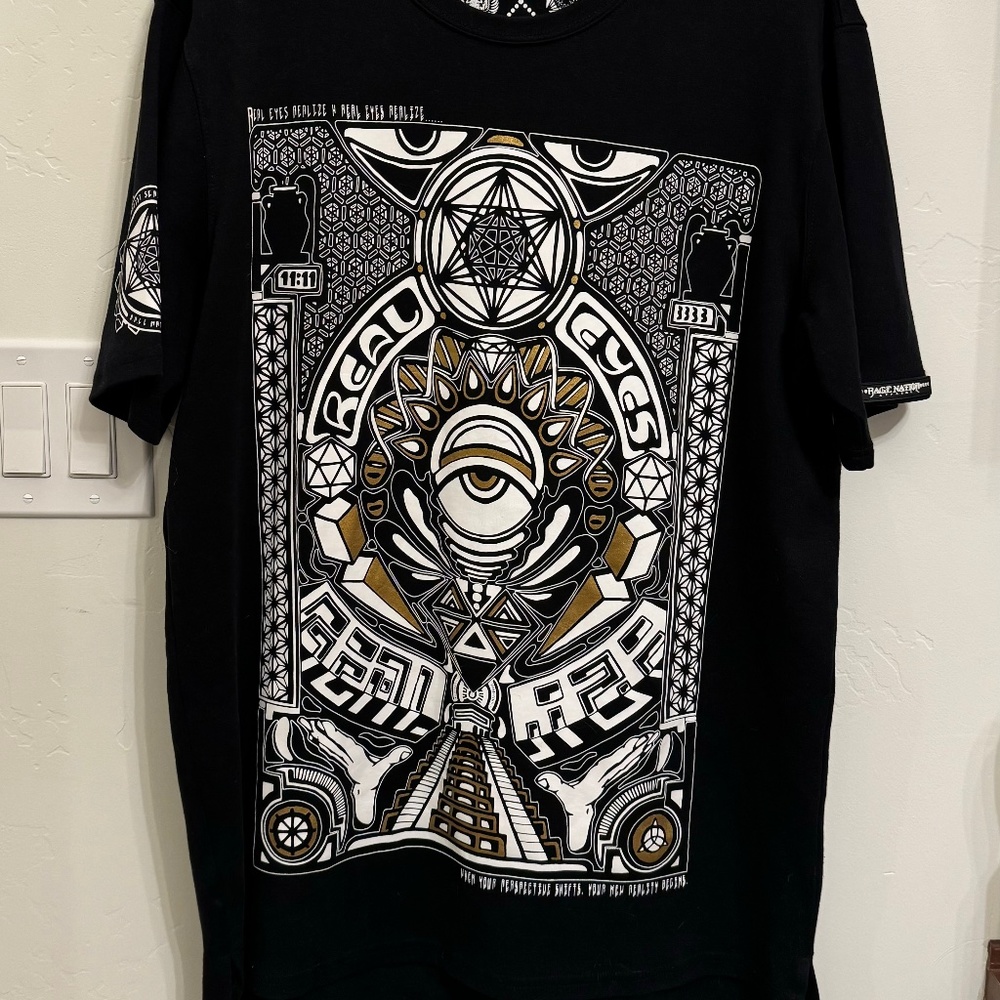 Rage Nation Psychedelic Rave Shirt Eye